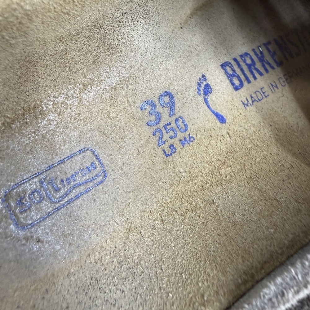 Birkenstock Boston Clogs Taupe 8 N EU 39 Soft Footbed Suede Minimalist Old Money - Picture 7 of 10